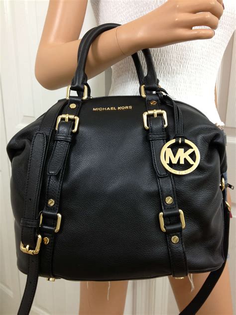 michael kors bedford medium leather satchel